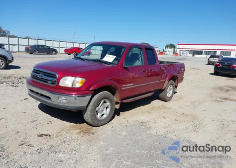 2000 Toyota Tundra Ltd V8 из США, поврежденный, VIN 5TBBT4810YS073925
